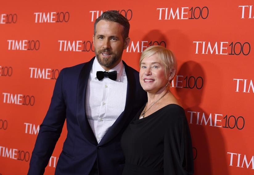 L'attore Ryan Reynolds con la madre Tammy Ryan e Tammy Reynolds