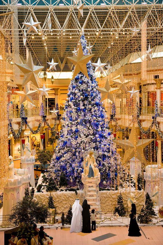 Albero di Natale a Dubai Albero natalizio di Dubai