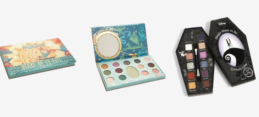 La Disney Moana Heart of Te Fiti Palette e la The Nightmare Before Christmas Simply Meant to Be Palette Le palette di ombretti di Oceania e The Nightmare Before Christmas