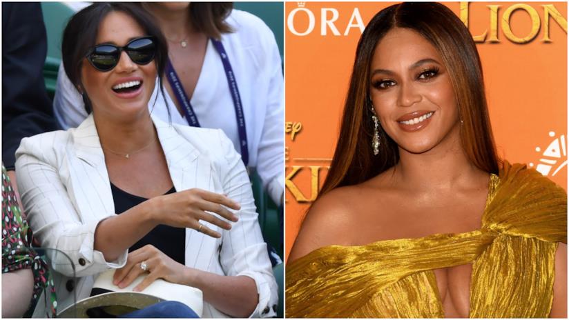 L'incontro tra Meghan Markle e Beyoncé Meghan Markle e Beyoncé