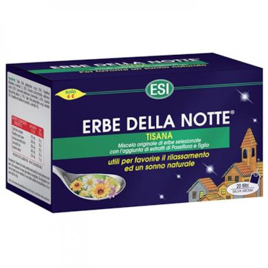 ESI Erbe Della Notte, Tisana Biologica Sonno Naturale