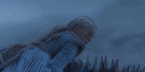Daenerys Daenerys oltre la Barriera con Drogon