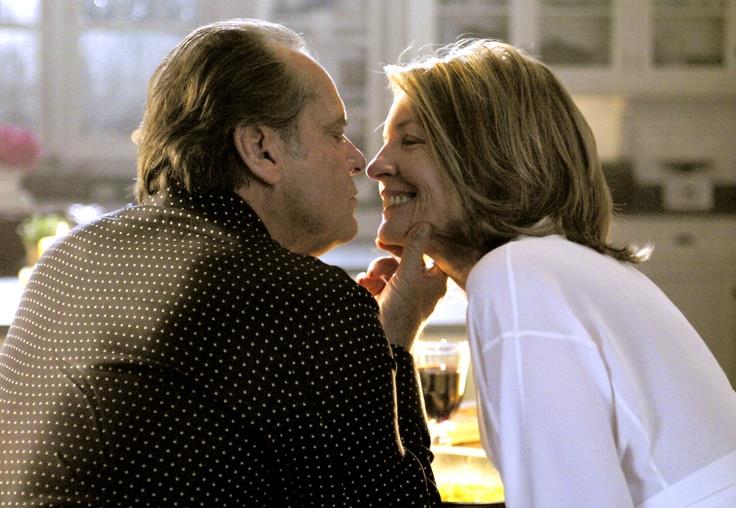 Jack Nicholson e Diane Keaton In qualcosa può accadere Jack è un incalito playboy di donne giovani che si innamora della coetanea Diane