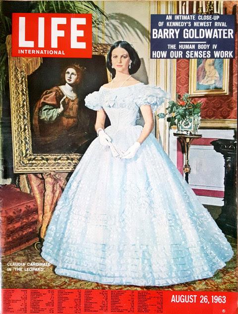 Copertina di Life per Claudia Cardinale