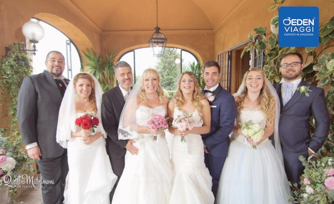 A Quattro Matrimoni in Italia si sfideranno per la prima volta le coppie Grande novità a Quattro Matrimoni in Italia: a sfidarsi ci saranno le coppie