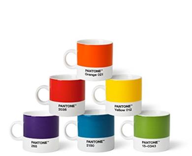 Set di tazze da caffè Pantone