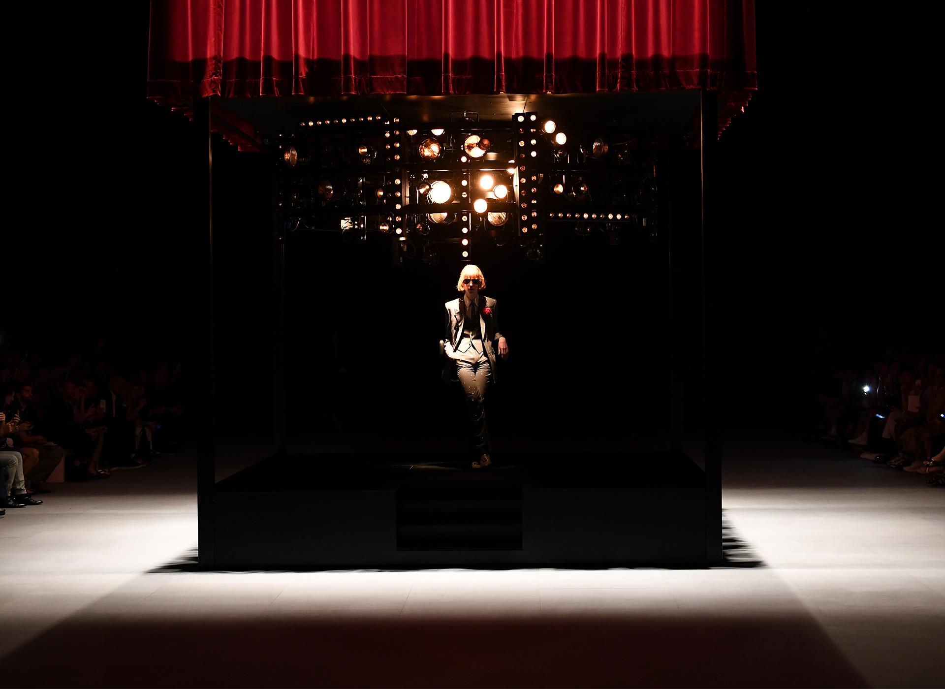 La sfilata Celine SS2020 Men Atmosfera sfilata Celine SS 2020 Men a Parigi
