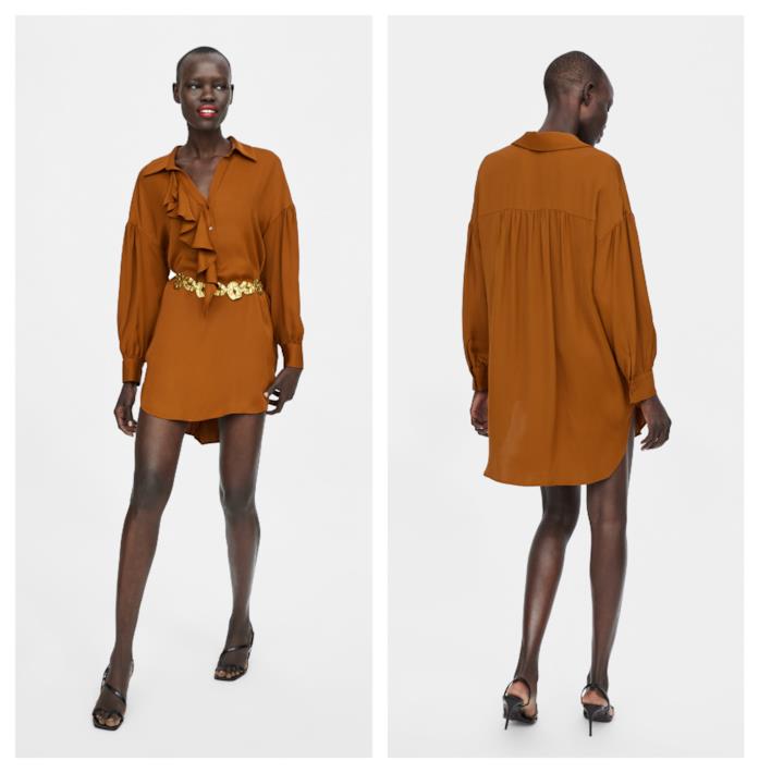 Camicia morbida con volant autunno 2018 Morbida e con volant la camicia di tendenza per l'autunno 2018