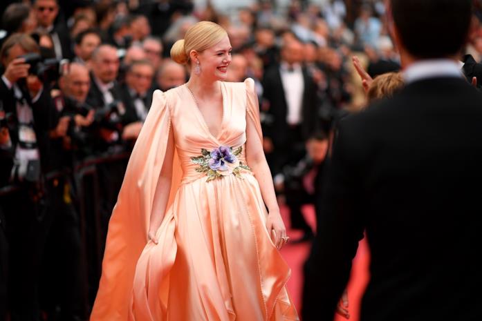 Elle Fanning Elle Fanning sul red carpet di Cannes