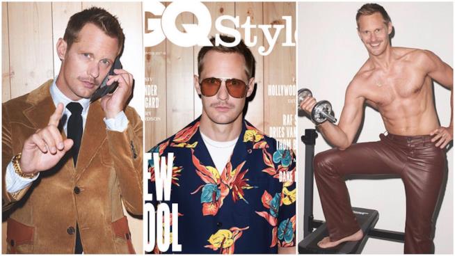 Alexander Skarsgård ha posato per GQ Style Germania Alcuni scatti di Alexander Skarsgård per GQ Style