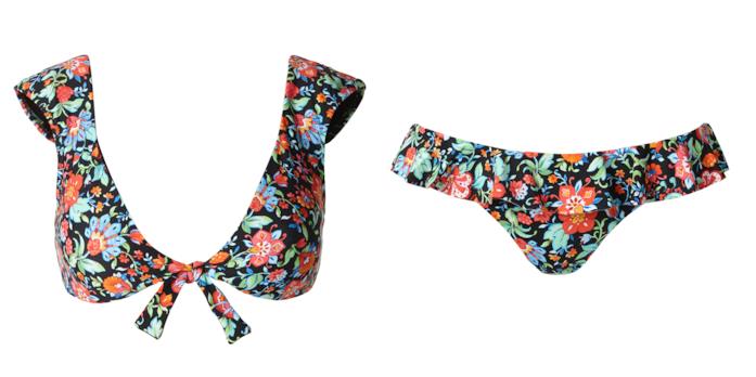 Bikini fantasia a fiori Calzedonia 2018 Bikini fantasia a fiori Calzedonia 2018