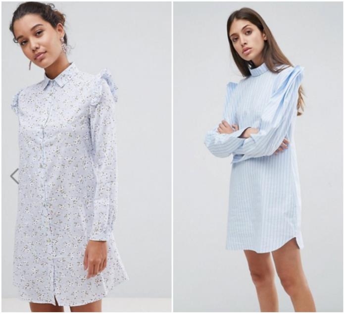 Abiti chemisier Collage di abiti camicia Asos