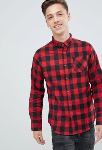 Camicia di flanella a quadri
