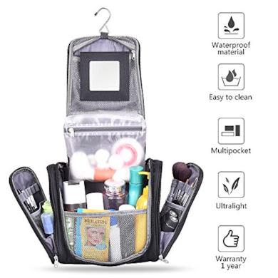 Beauty case con specchio