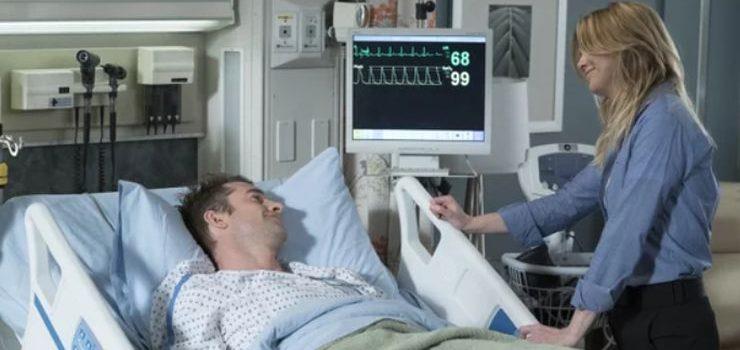 Nick e Meredith in un'immagine da Grey's Anatomy Un'immagine di Nick e Meredith in Grey's Anatomy