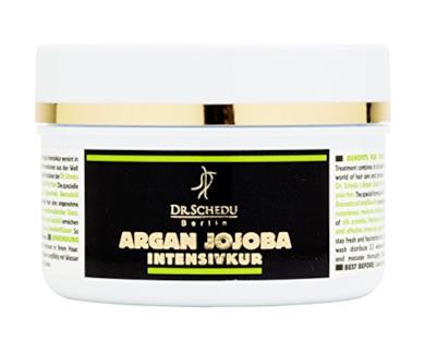 Maschera con olio di mandorle e proteine della seta