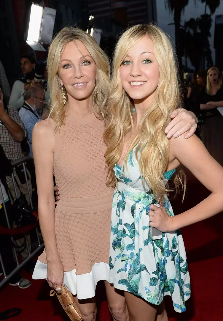 Ava Sambora, bionda e occhi blu come Heather Locklear Heather Locklear e Ava Sambora