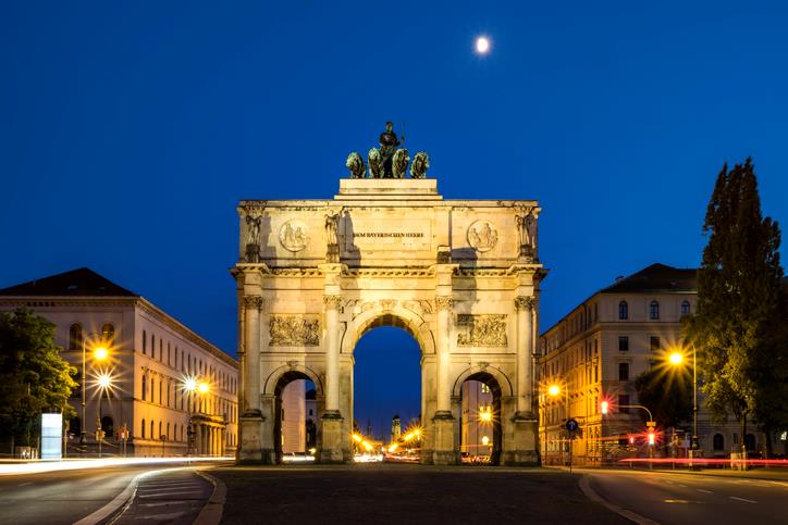 La Porta della Vittoria nello Schwabing La Porta della Vittoria, un Arco del Trionfo allo Schwabing