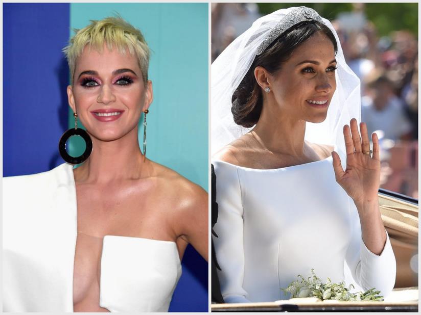 Katy Perry critica il vestito da sposa di Meghan Markle Katy Perry e Meghan Markle