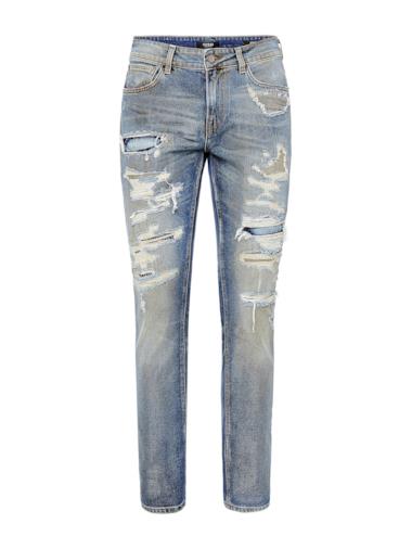 Jeans con strappi frontali