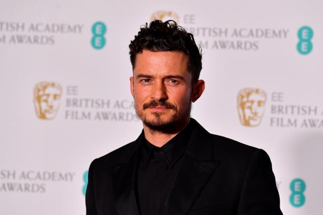 Orlando Bloom, suo padre e il piccolo Flynn in un selfie Orlando Bloom