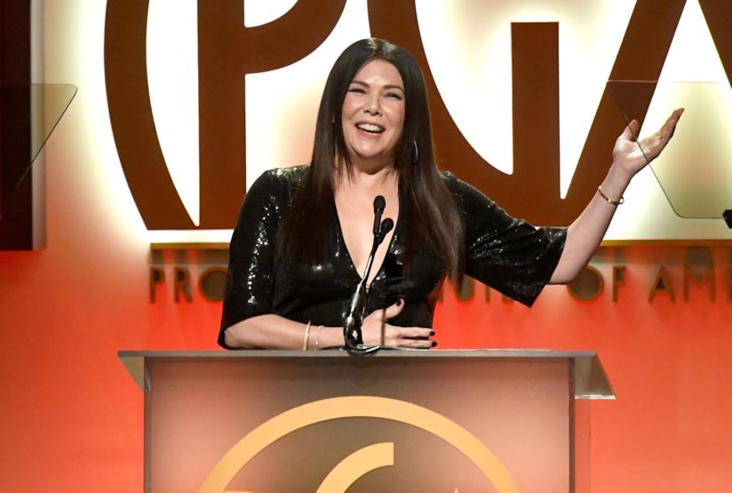 Lauren Graham che sarà in The Marvelous Mrs. Maisel Lauren Graham guest star di The Marvelous Mrs. Maisel