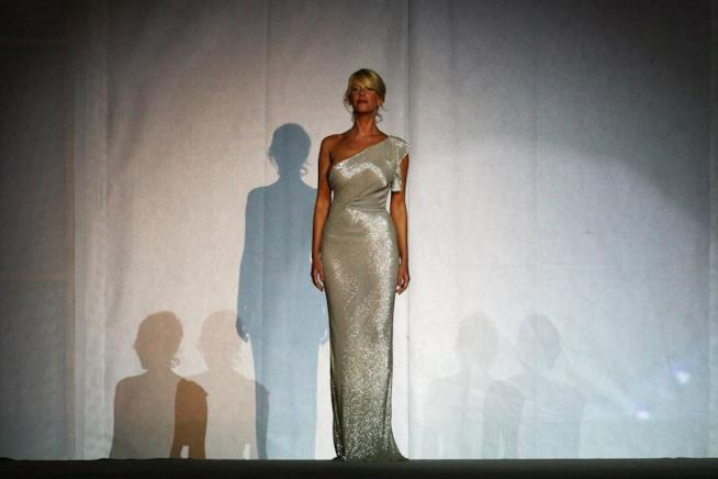 Alessia Marcuzzi e il marito Paolo non sarebbero in crisi Alessia Marcuzzi in veste di conduttrice