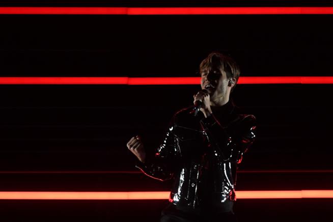 Benjamin Ingrosso all'Eurovision Song Contest 2018 L'esibizione di Benjamin Ingrosso all'Eurovision Song Contest 2018