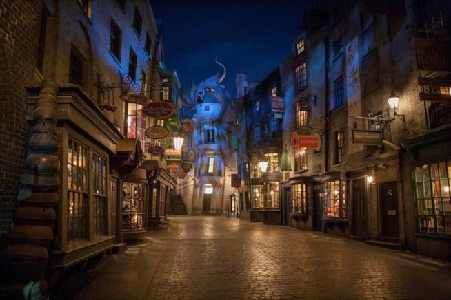 Diagon Alley La ricostruzione di Diagon Alley