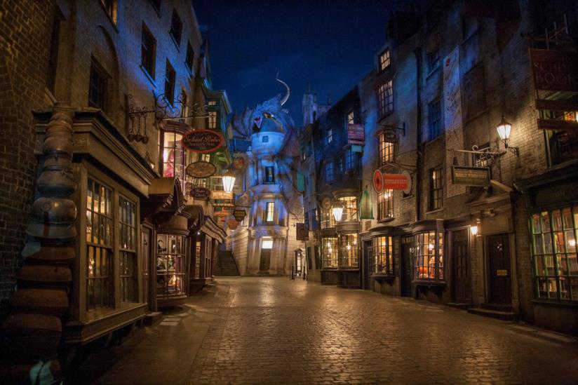 Diagon Alley La ricostruzione di Diagon Alley