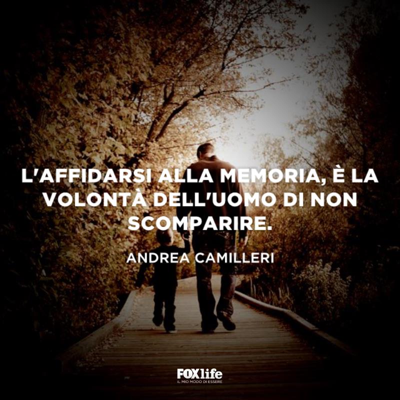 Frase sulla memoria Padre e figlio camminano insieme