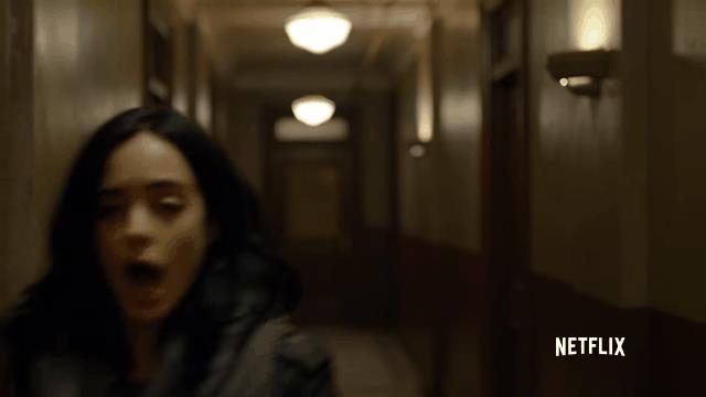 Jessica Jones Jessica Jones in una sequenza spettacolare