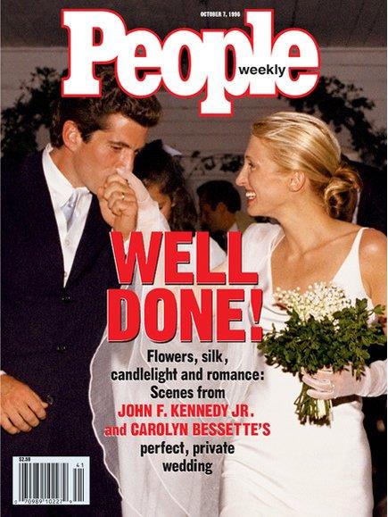 Carolyn Bessette matrimonio Carolyn Bessette e John Kennedy Jr. si sposano