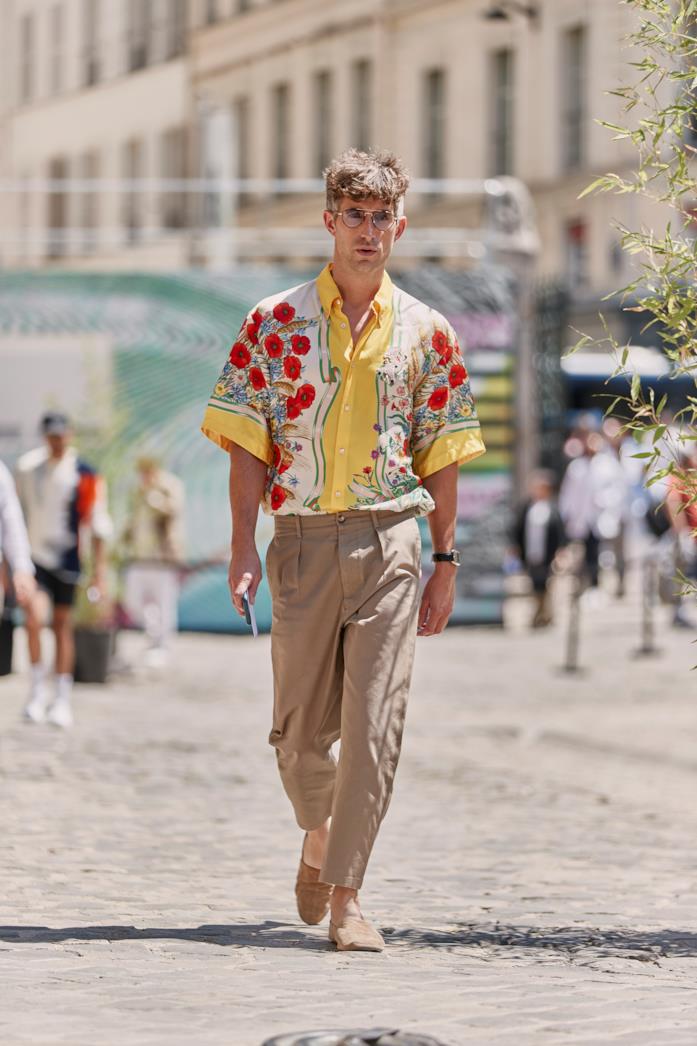 Camicie fantasia Paris Fashion Week Street Style PFW Camicie fantasia