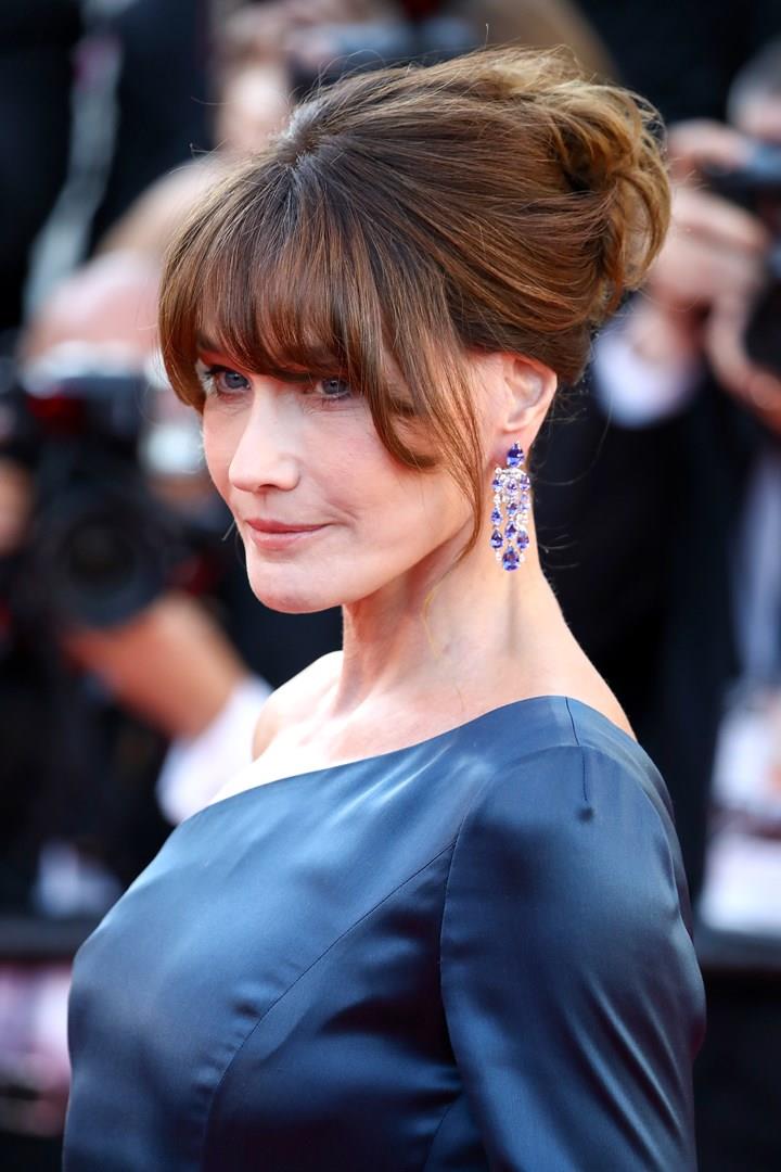 Cannes 2019: i migliori beauty look della seconda serata Carla Bruni a Cannes 2019