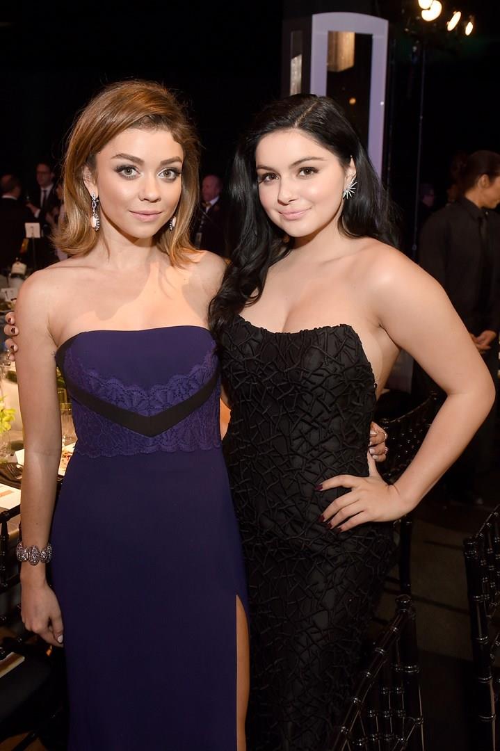 Sarah Hyland e Ariel Winter Sarah Hyland e Ariel Winter in primo piano
