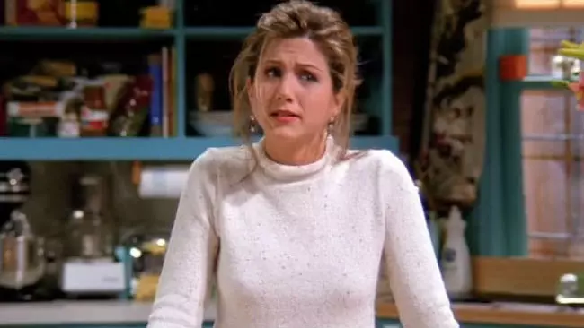 Jennifer Aniston in Friends Jennifer Aniston in una scena di Friends