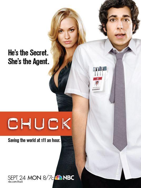 La locandina di Chuck Il poster della prima stagione di Chuck