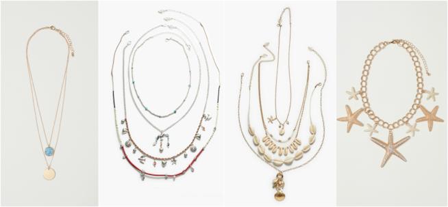 Collane multi filo e con charm come Dua Lipa I gioielli di tendenza per la primavera estate 2018