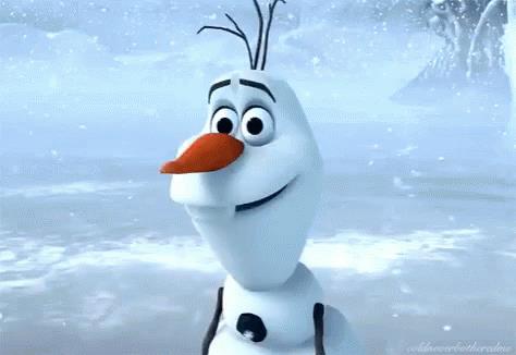 Frozen Una GIF di Olaf