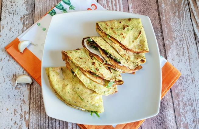 Crespelle integrali Cialde ripiene