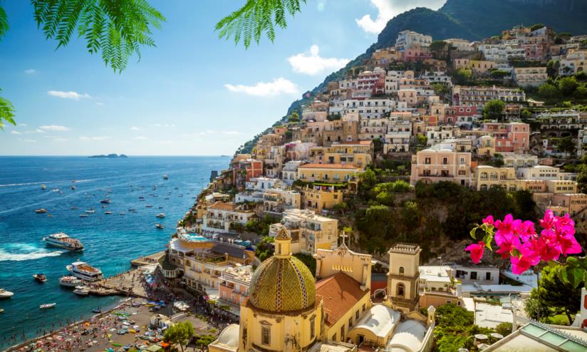 Positano, la più fotografata su Instagram Paesaggio di Positano, la meta più popolare d'Europa su Instagram
