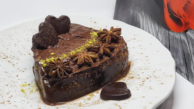 Tortino Cuore di cioccolato