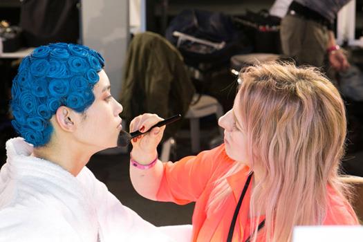 Capelli blu Capelli blu corti