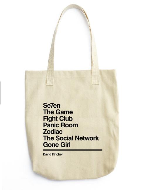 Borsa da shopping La shopper con i film di David Fincher