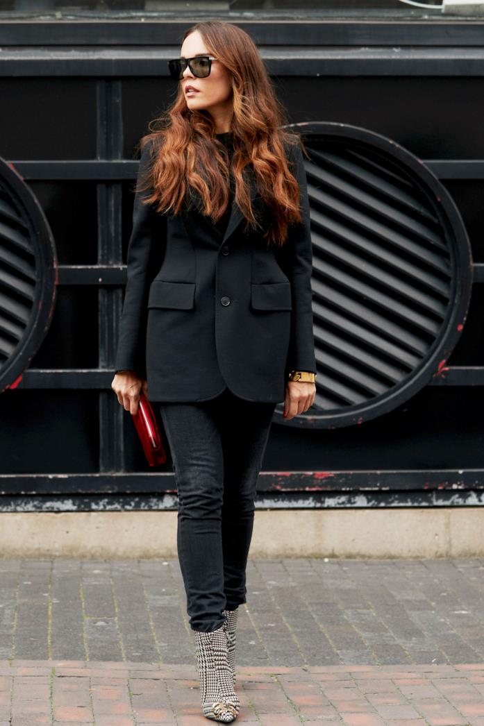 Blazer nero Blazer total black