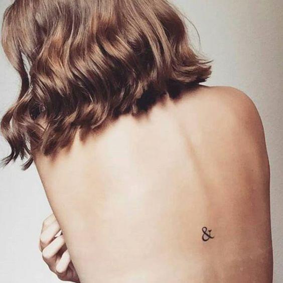 & schiena & tattoo