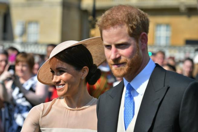Meghan Markle e Harry d'Inghilterra a un evento Meghan Markle e Harry d'Inghilterra