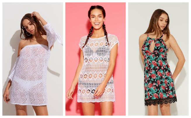 Vestiti slip dress come copricostume per l'estate 2018 Sottovesti come copricostume di moda estate 2018