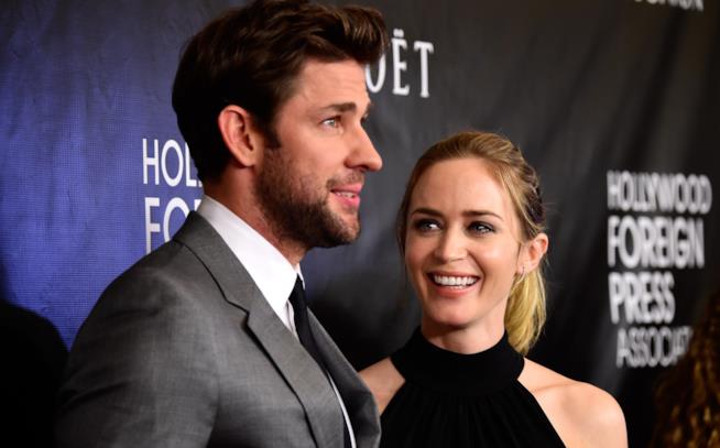 Emily Blunt parla del marito John Krasinski Emily Blunt e John Krasinski a un evento